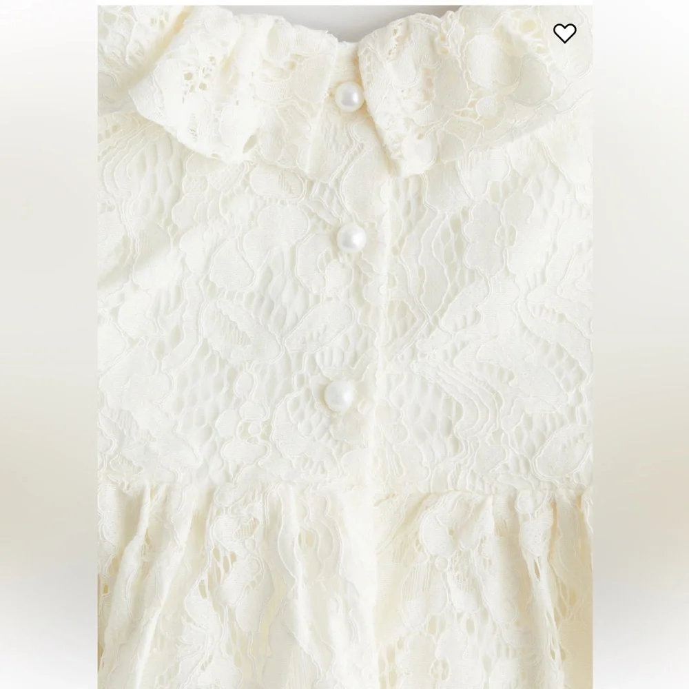 BNWT H&M Ruffle Collared Dress - Picture 2 of 9